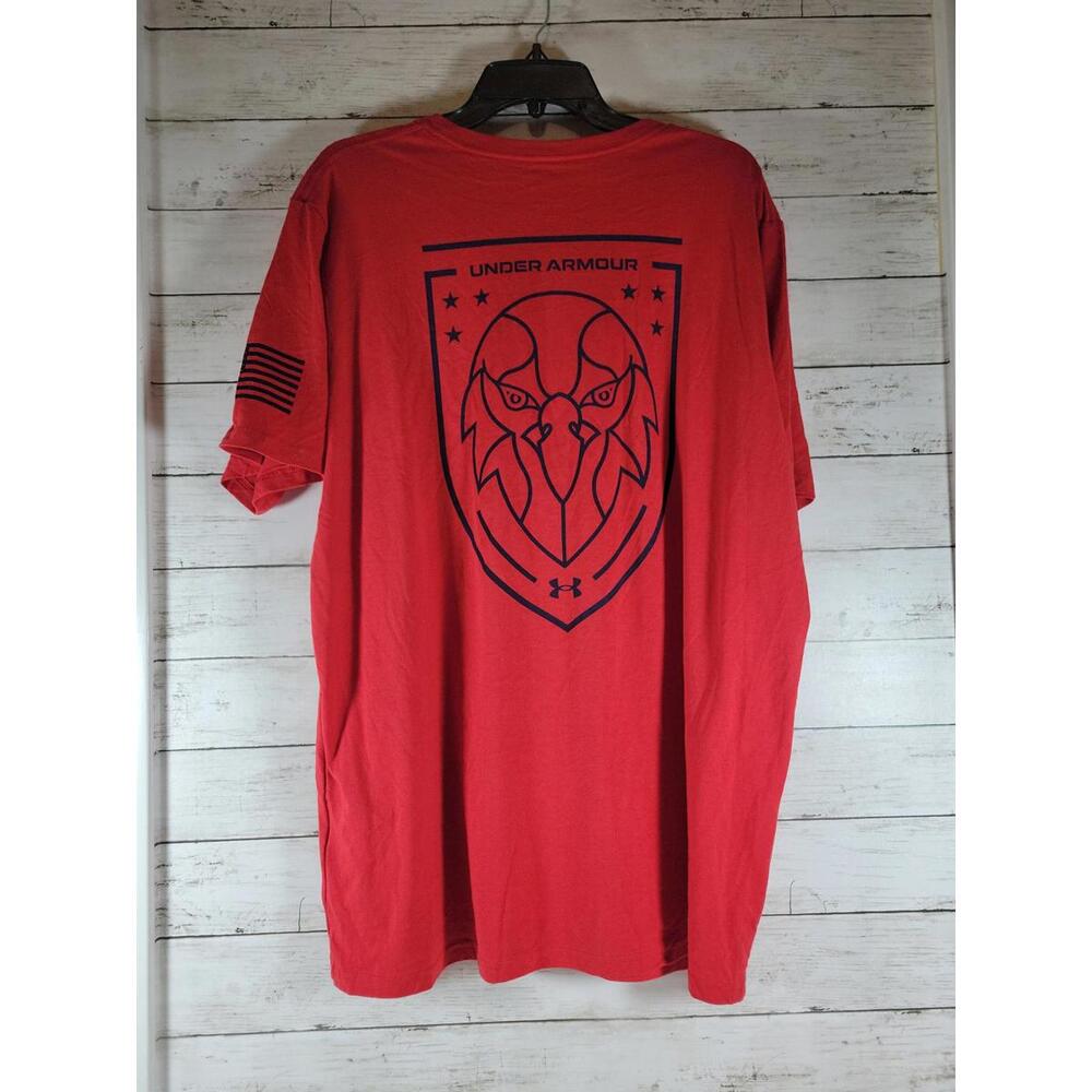 Under Armour Red Short Sleeve Tee